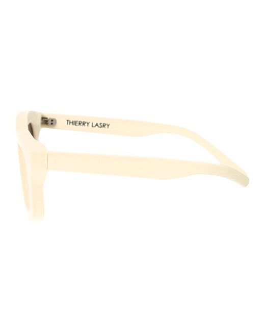 Thierry Lasry Brown Hacktivity stylische sonnenbrille