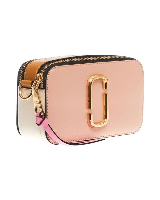 Pink Small Snapshot Bag Marc Jacobs