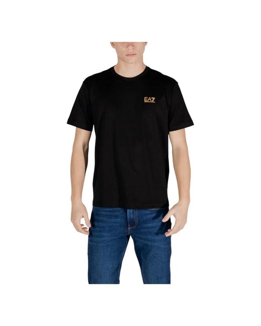 EA7 Tops ,Zwart ,Comfortabel Stretch Ondergoed in het Black voor heren