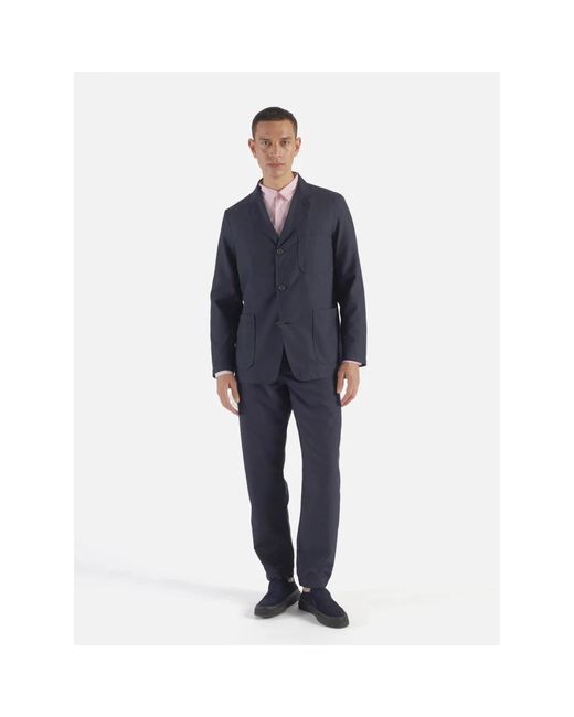 Suits > formal blazers Universal Works pour homme en coloris Blue