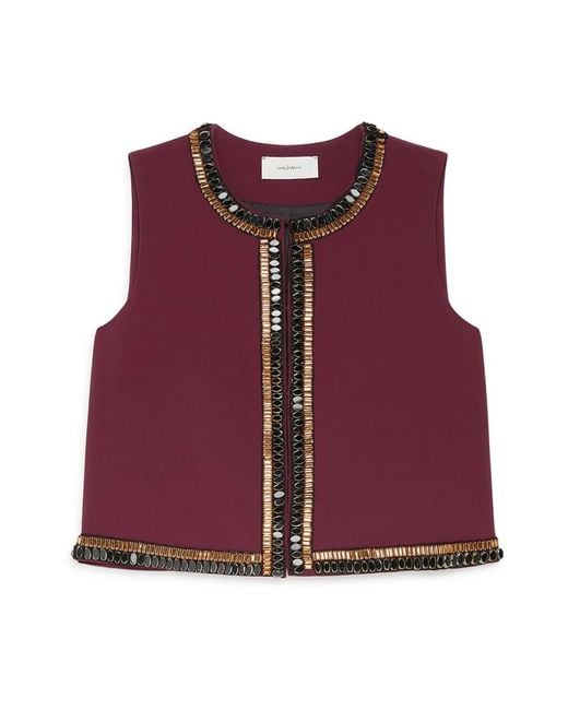 Maliparmi Purple Vests