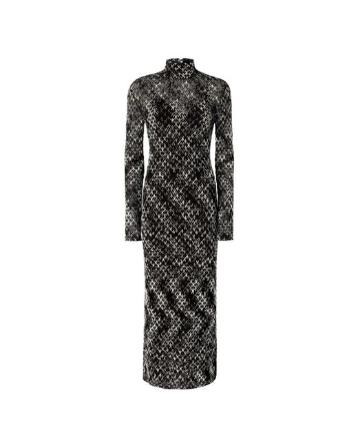 Maxi Dresses Missoni de color Black