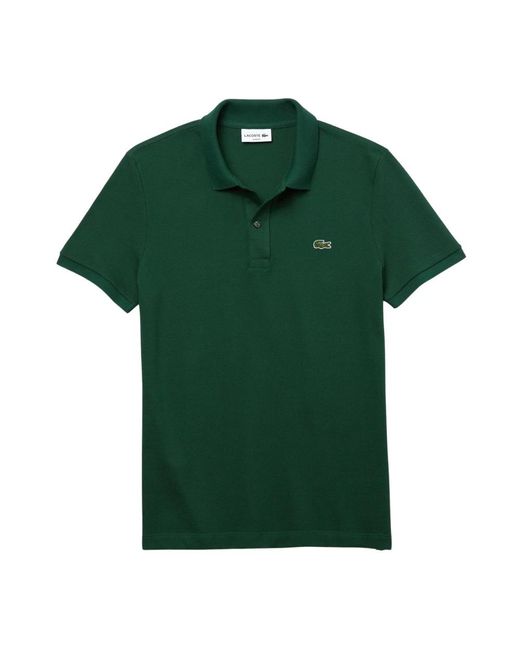 Lacoste Green Polo Shirts for men