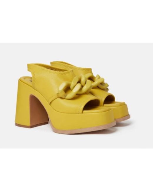 Stella McCartney Yellow High Heel Sandals