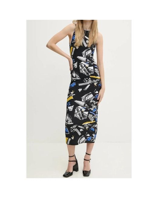Moschino Blue Midi Dresses