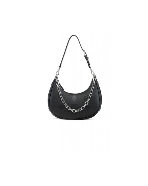 MCM Black Shoulder Bags