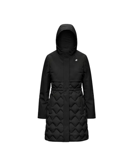 Down Coats K-Way en coloris Black