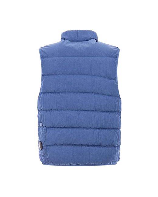 C P Company Blue Waistcoats for men