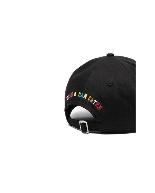 DSquared² Accessoires ,Zwart ,Stijlvolle Hoed in het Black