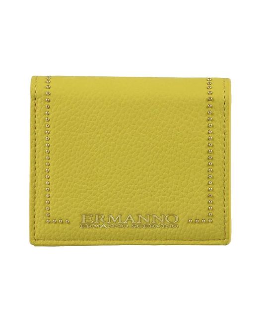 Ermanno Scervino Yellow Wallets & Cardholders