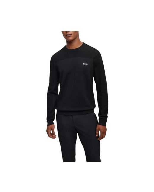 Boss Black Round-Neck Knitwear for men