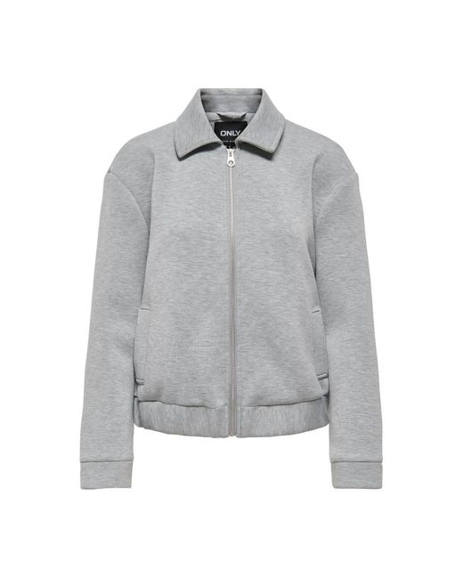 ONLY Light Jackets in het Gray