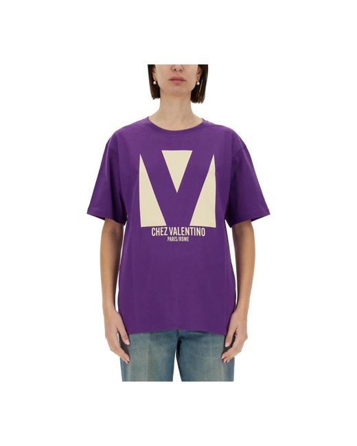 Valentino Purple T-Shirts
