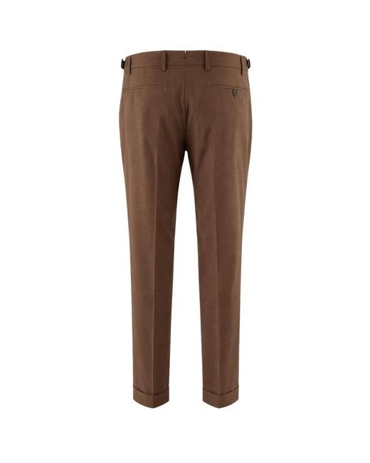 Berwich Brown Suit Trousers for men