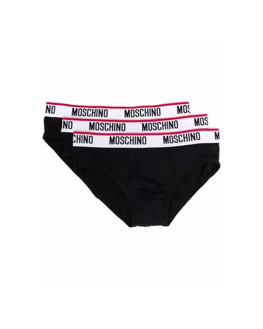 Bottoms Moschino de hombre de color Black