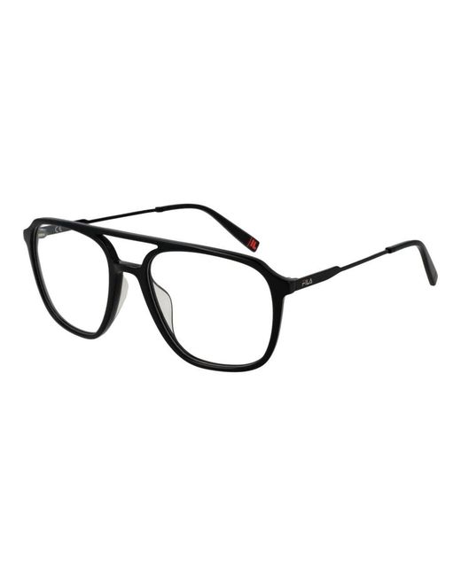 Glasses Fila pour homme en coloris Black