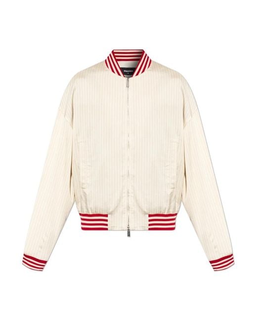 Bomber Jackets di DSquared² in White da Uomo