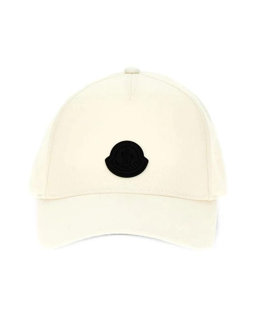 Moncler White Hats & Caps for men