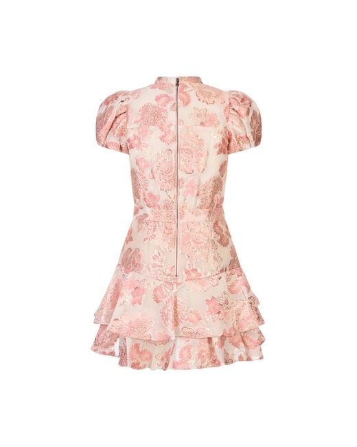 Alice + Olivia Pink Short Dresses