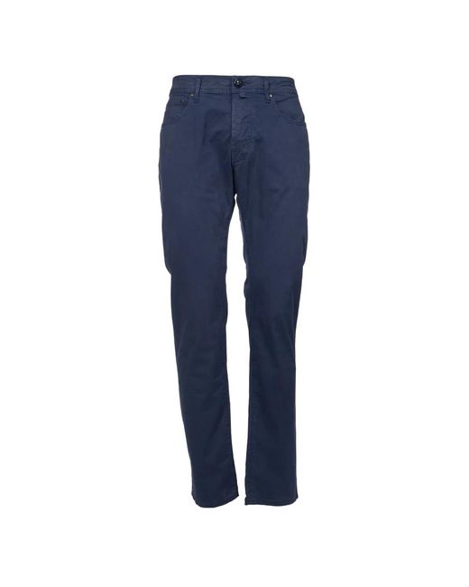 Jacob Cohen Slim fit jeans bard mit palladium-finish in Blue für Herren