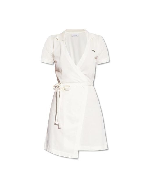 Short Dresses di Lacoste in White