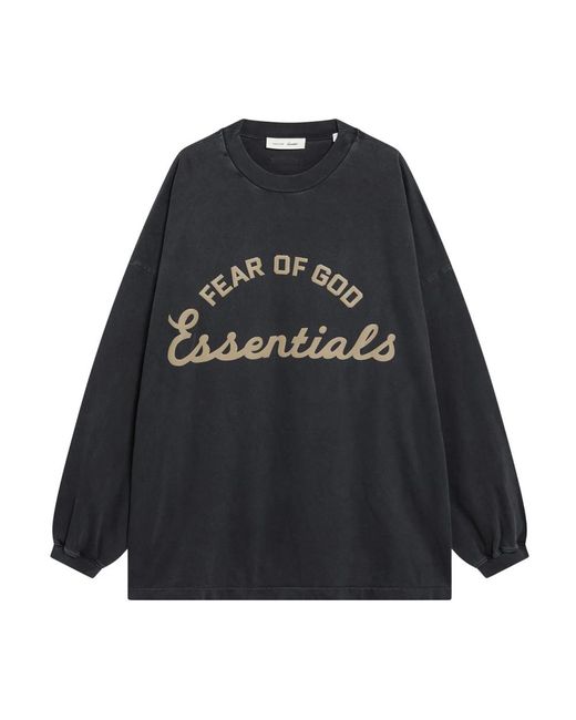 Fear Of God Black Long Sleeve Tops for men