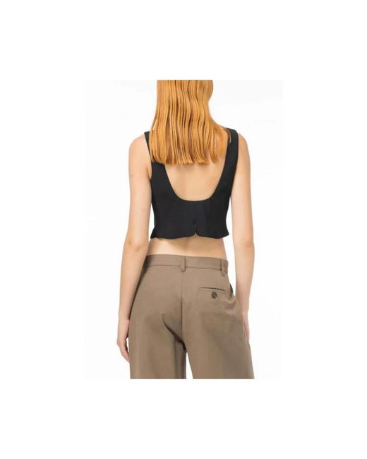 Pinko Black Vests