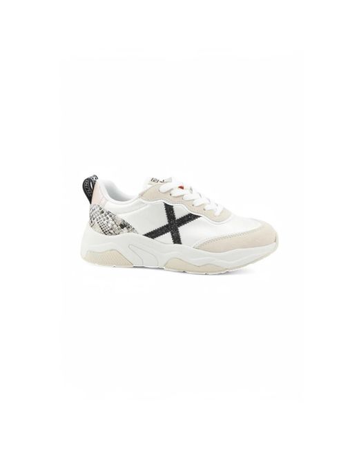 Munich White Wave Sneaker