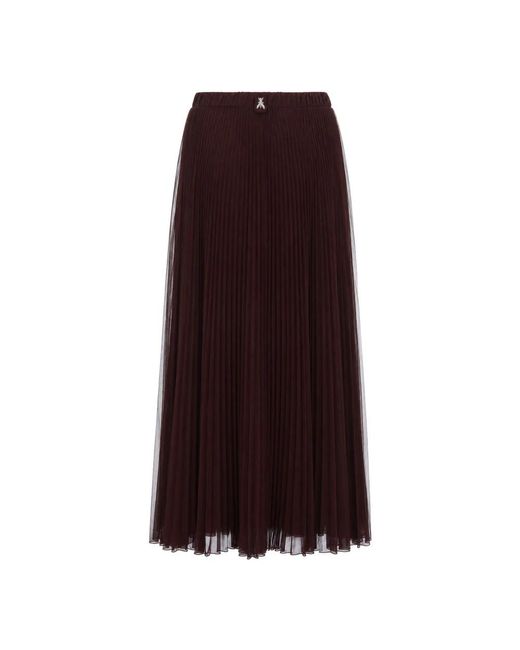 Patrizia Pepe Purple Maxi Skirts