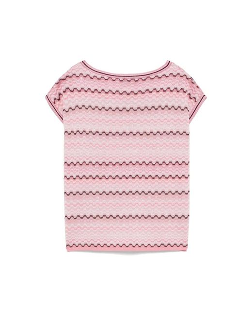 D.exterior Pink T-Shirts