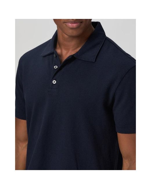 PAIGE Blue Polo Shirts for men