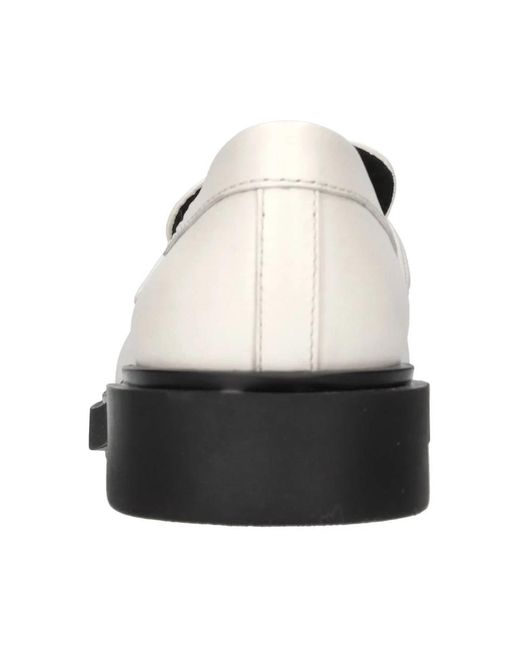 3Juin White Loafers
