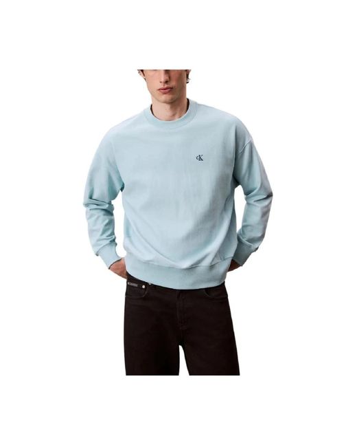 Calvin Klein Blue Sweatshirts for men