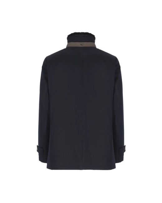 Herno Jassen ,Blauw ,Wol Carcoat in het Blue voor heren