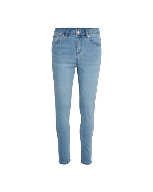 Kaffe Jeans ,Blauw ,Denim Lichtblauwe Gewassen Denim Jeans in het Blue