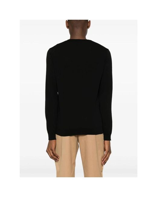 Roberto Collina Black Round-Neck Knitwear for men