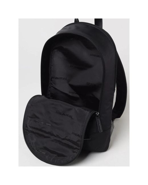Emporio Armani Backpacks in het Black voor heren