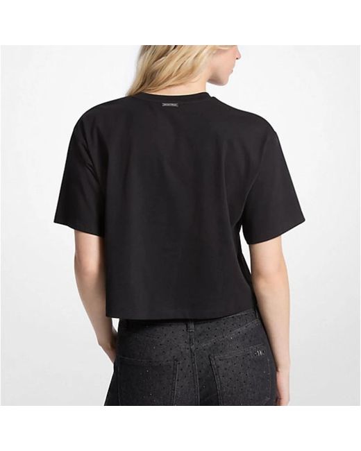 Michael Kors Tops ,Zwart ,T-Shirts in het Black