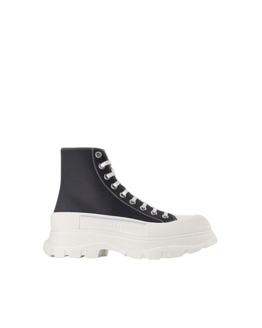 McQueen Blue Tread Slick Sneakers for men