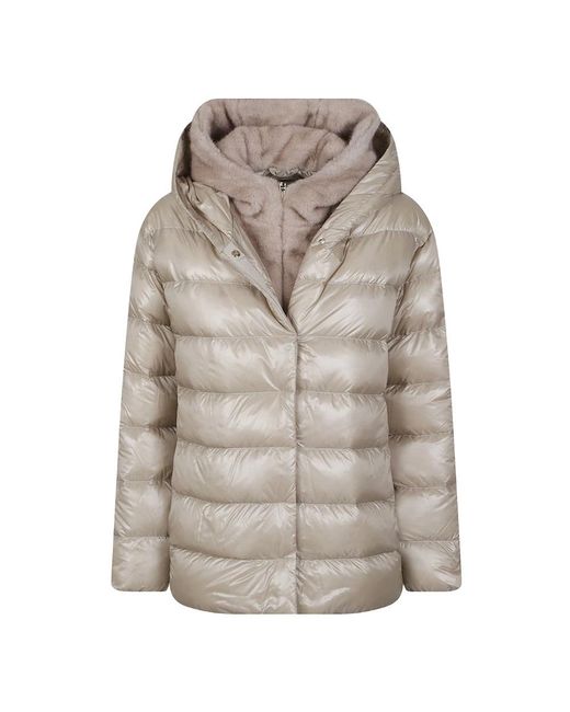 Herno Jassen ,Chantilly Down Jacket in het Gray