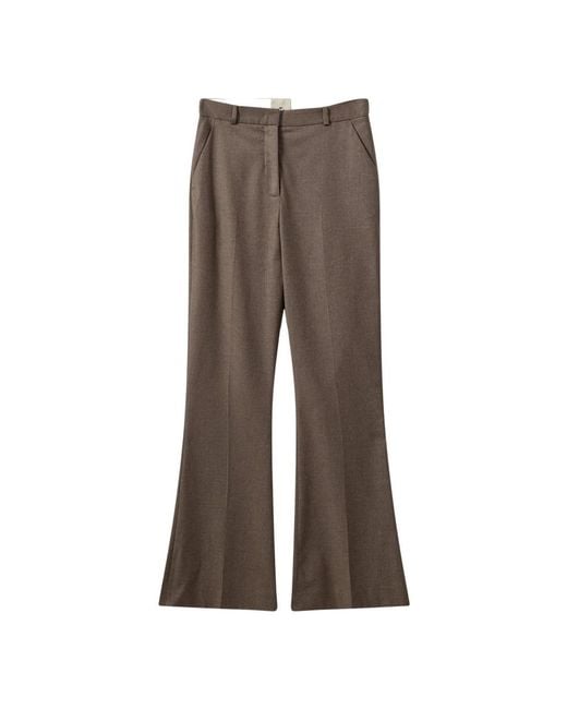 THE GARMENT Brown Wide Trousers