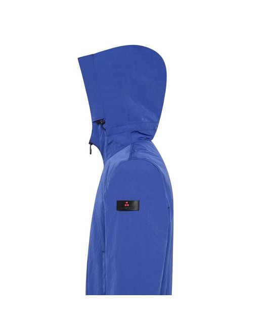 Peuterey Jassen ,Blauw ,Nylon Blauwe Winddichte Jas Voor Mannen in het Blue voor heren