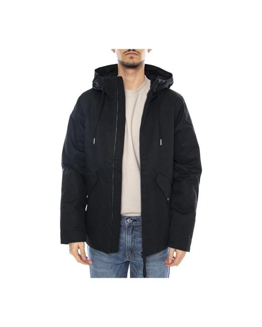 Winter Jackets Elvine de hombre de color Blue