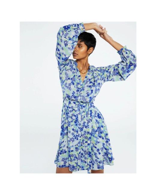 Short Dresses FABIENNE CHAPOT de color Blue
