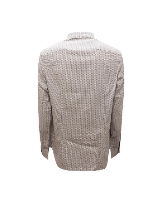 Armani Gray Casual Shirts for men
