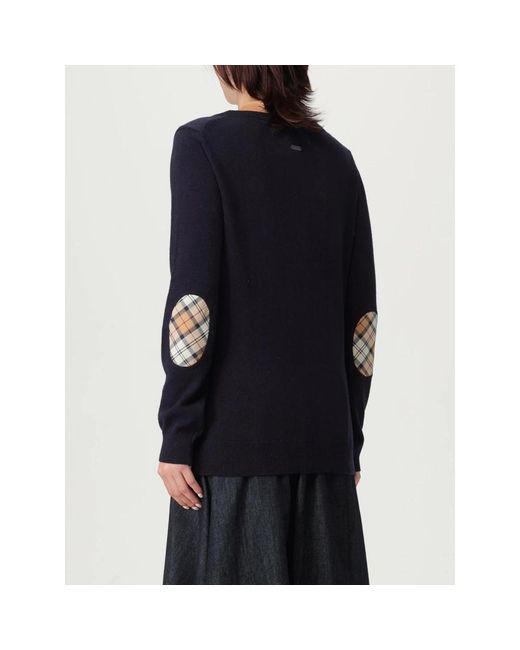 Barbour Regular Fit Sweater Met Lange Mouwen in het Blue