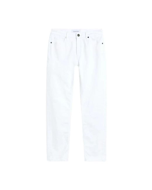 Calvin Klein White Skinny Fit Jeans