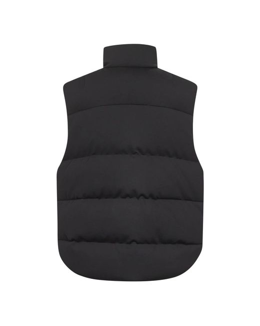 Moncler Black Waistcoats