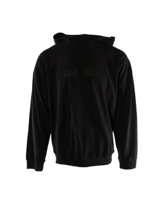 Calvin Klein Schwarzer Herrenpullover Mit Elastan in Black für Herren