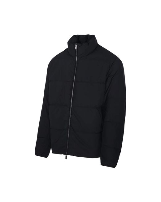 Emporio Armani Black Winter Jackets for men